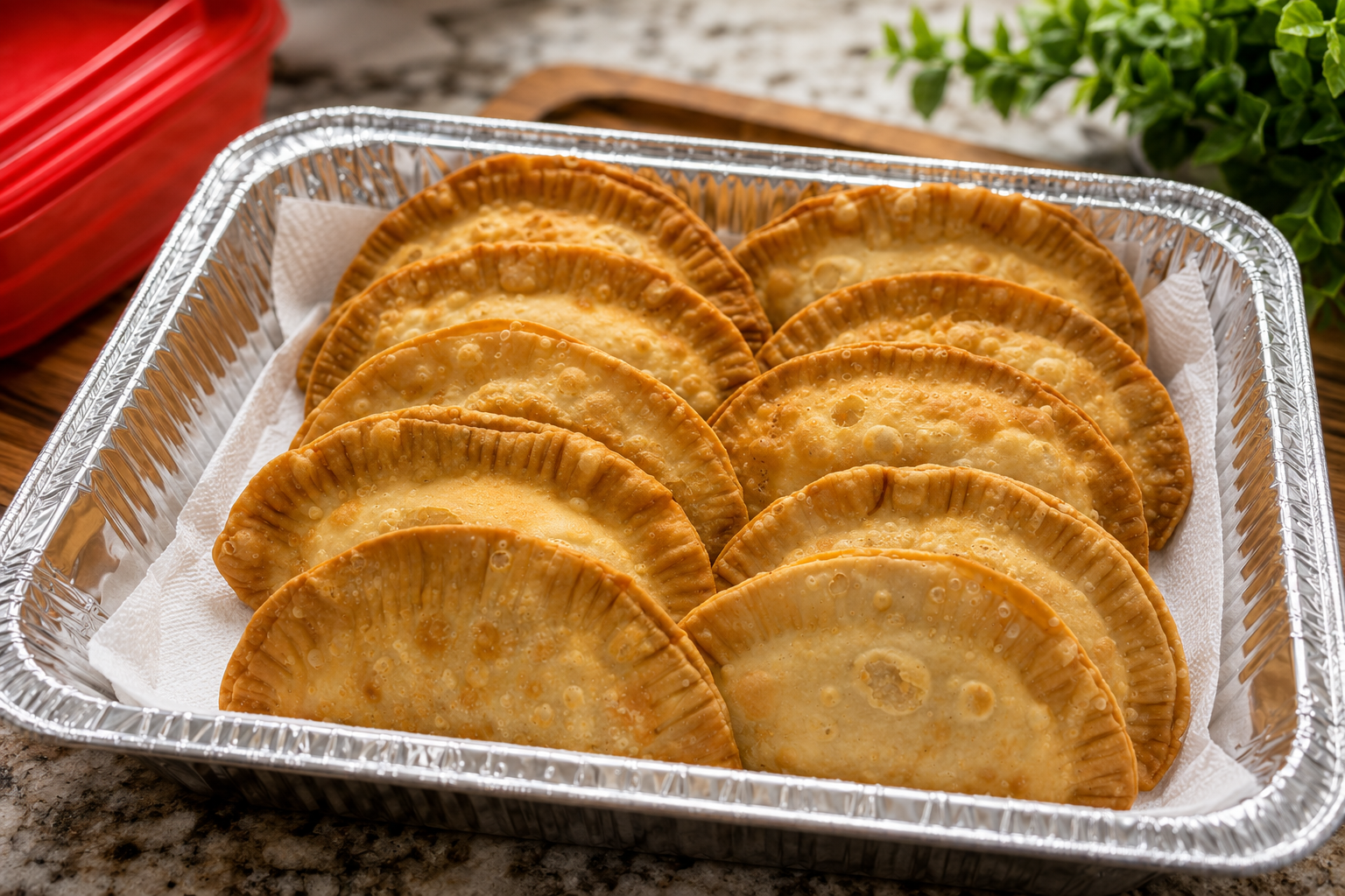Fresh Dominican food from Mrs A's Empanadas
